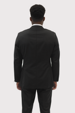 Load image into Gallery viewer, Loro Piana Charcoal Grey Pinstriped Suit
