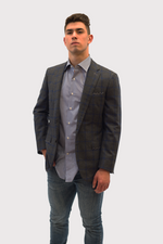 Load image into Gallery viewer, Ariston Grey Dinner Jacket
