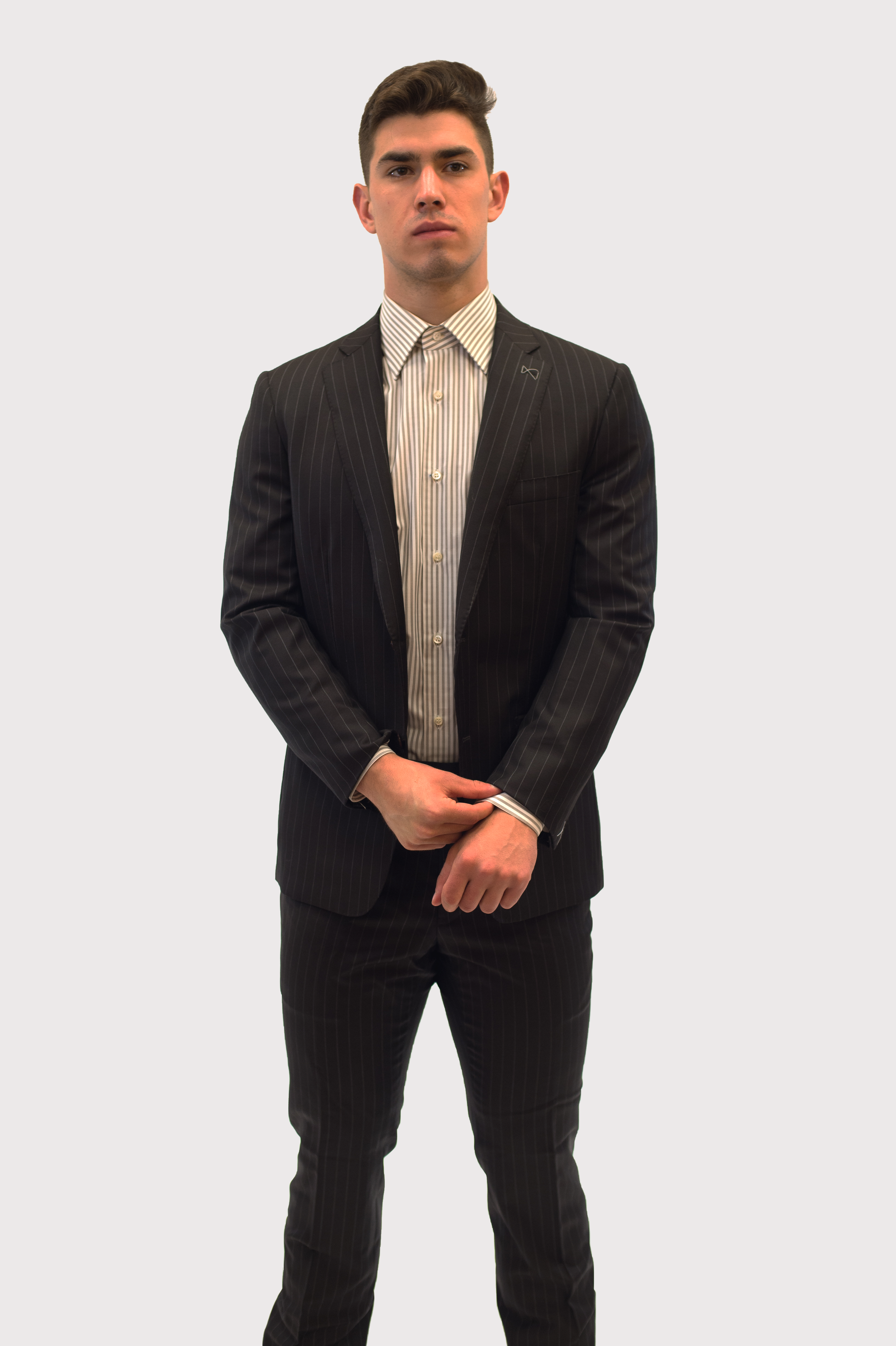 Loro Piana Brown Pencil Stripe Suit – Sordillos: Fine Menswear Loro Piana Brown Pencil Stripe Suit – Sordillos: Fine Menswear