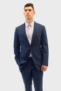 Vitale Barberis Canonico Navy Blue Suit