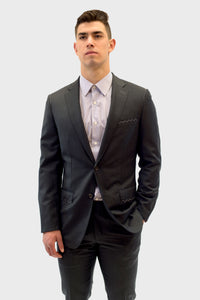 Loro Piana Grey Pinstripe Suit
