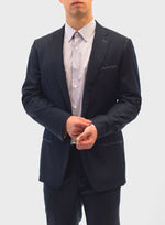 Load image into Gallery viewer, Loro Piana Classic Navy Blue Pinstripe Suit
