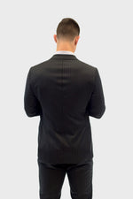 Load image into Gallery viewer, Loro Piana Black Chalk Stripe Suit
